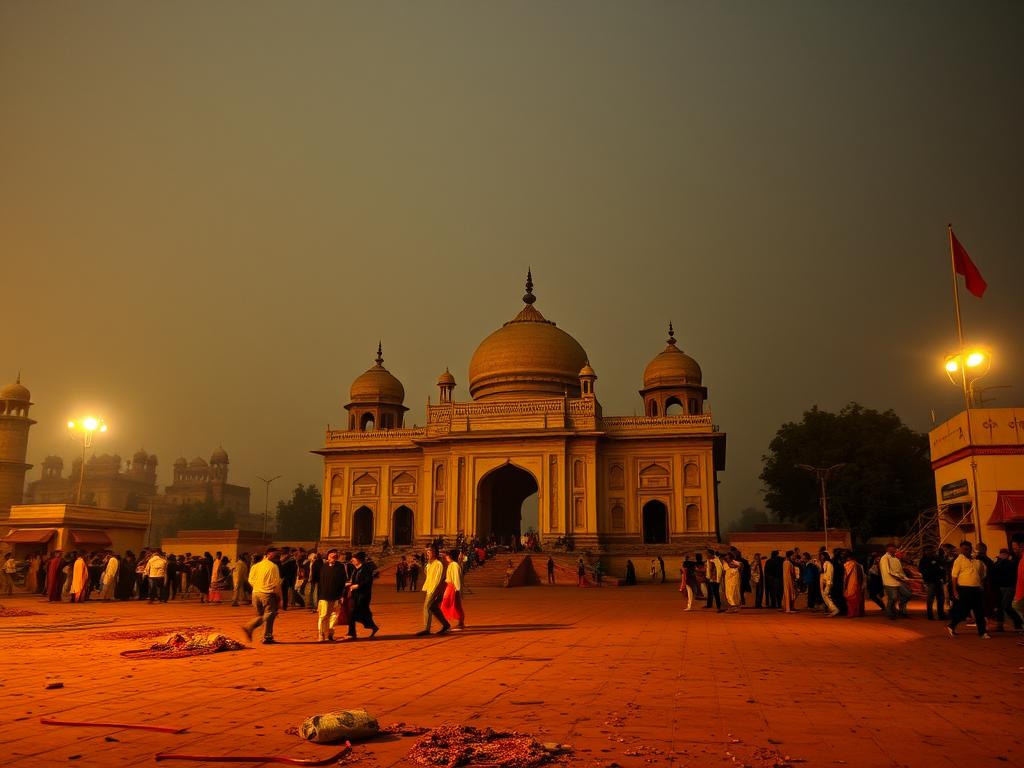 Bharat Ki Kheti Jisme Ek Insan Kheti Kar Raha Ho
