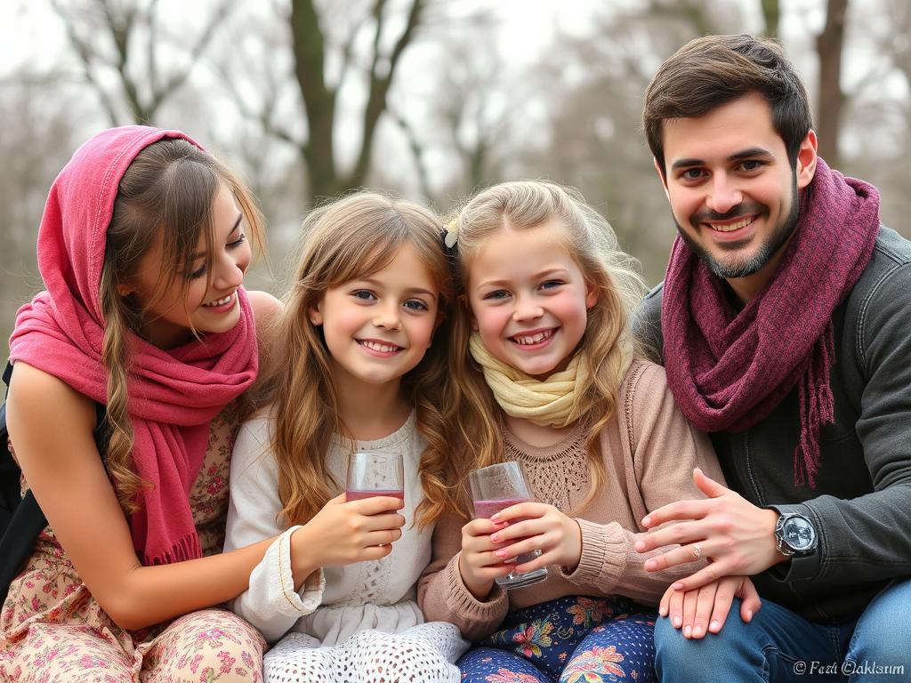 Menschen Mit Schafen Gemischt Blut