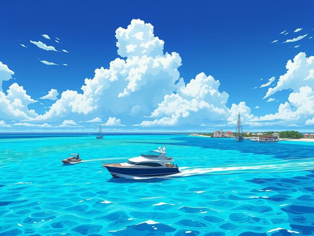 Barcelona In The Water