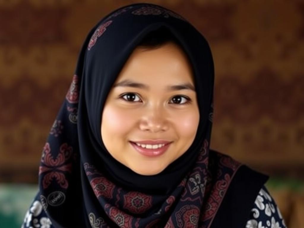 Cewek Cantik Sedang Duduk