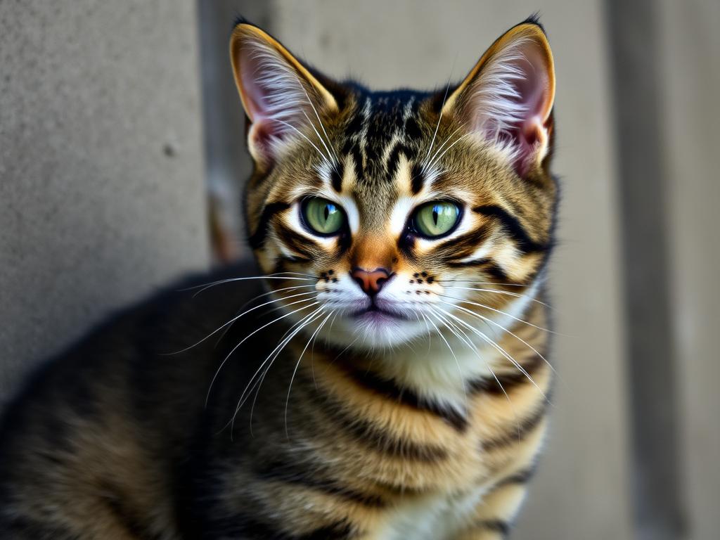 Kucing Lucu Warna Oren