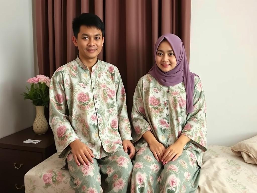 Dalam Gua Purba Yang Diterangi Cahaya Remang Seorang Pemuda