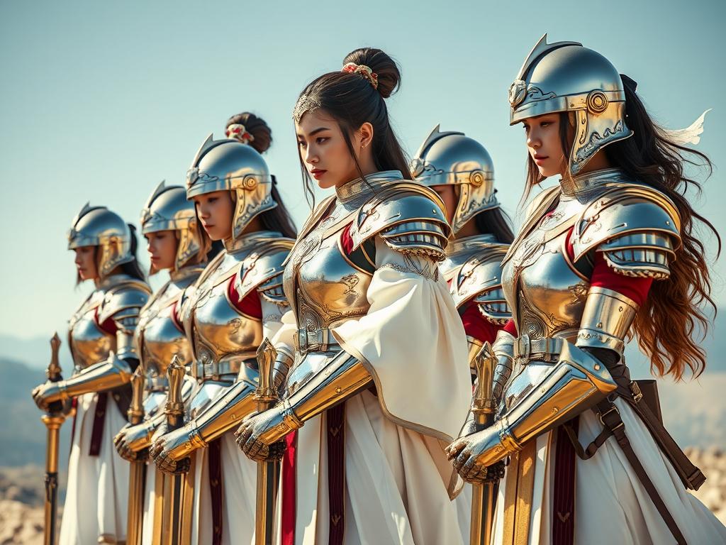 Five Young European Men Standing Side By Side Against A Completely