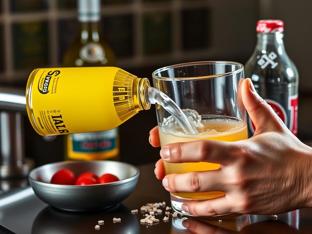 Image Of Mouse Drink In Raining