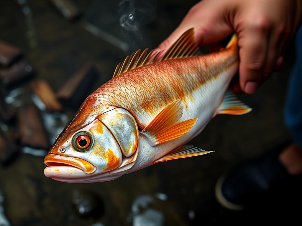 Kucing Sedang Makan Udang