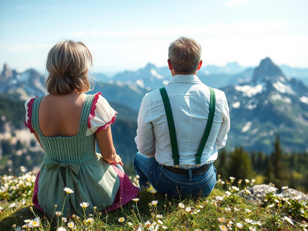 Mache Ein Bild Wo Ein Mann Im Anzug Steht Und über Im Steht