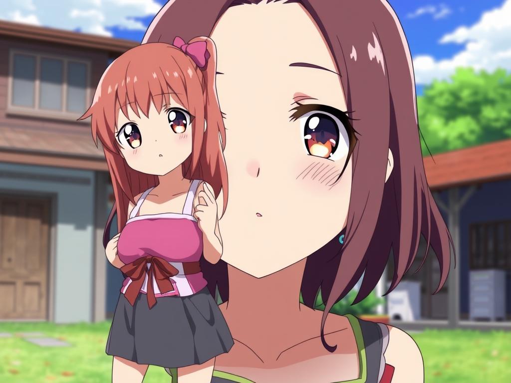 Anime Girl Anime Takina Inoue Wearing Dayak Clothes