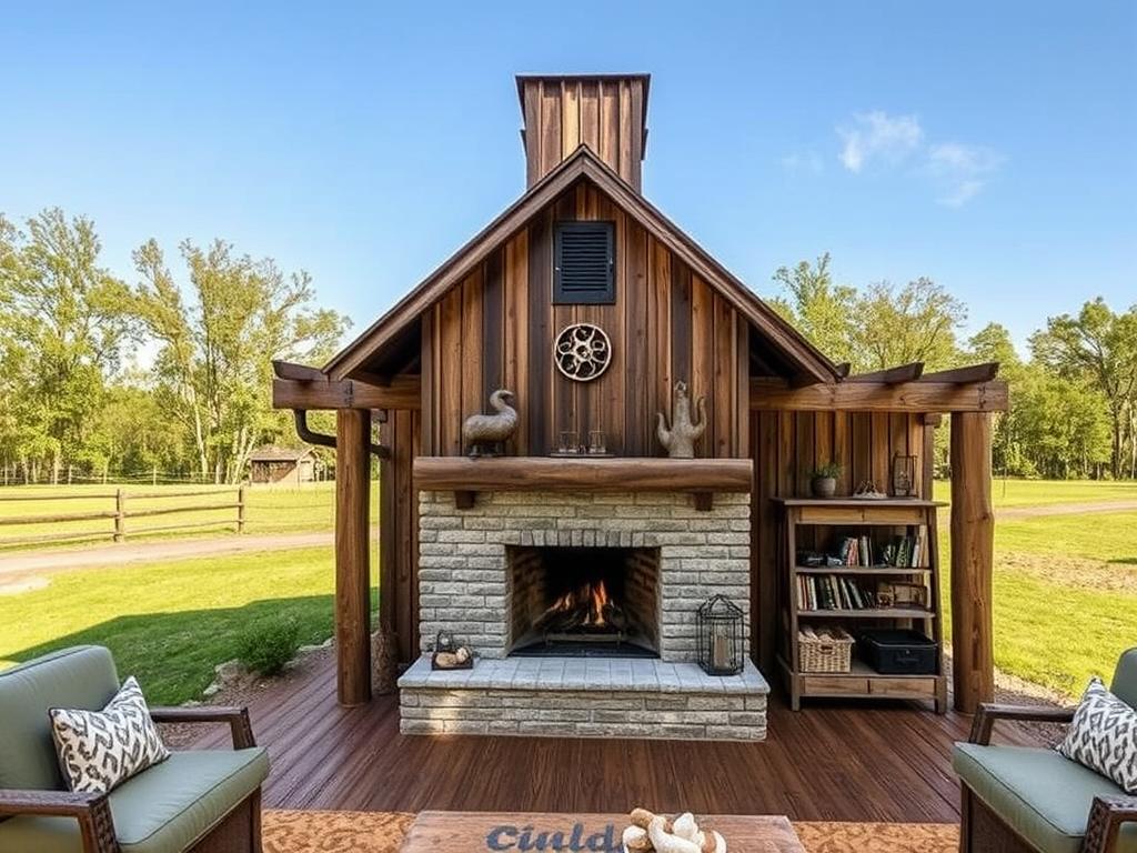 A Wooden Armchair Positioned Centrally In The Frame Is The