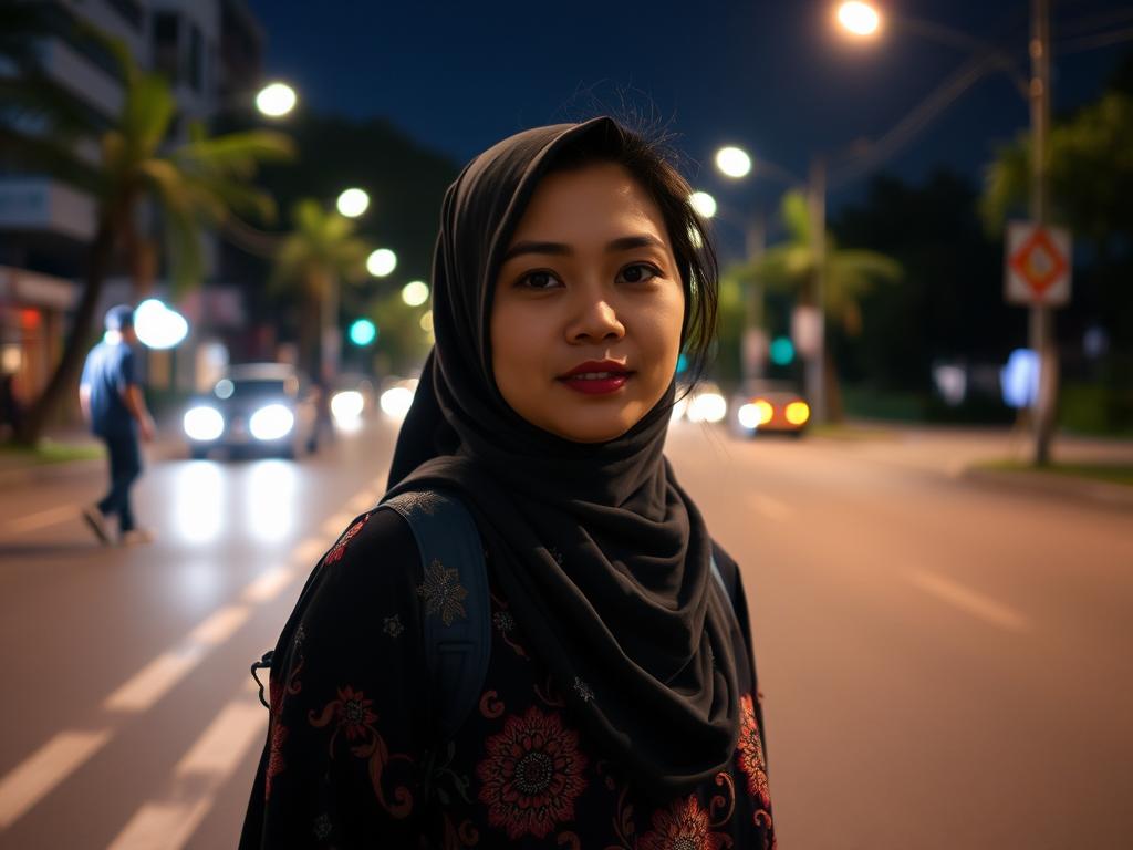 YA Seorang Wanita Muda Keturunan Tionghoa Mengenakan Kacama