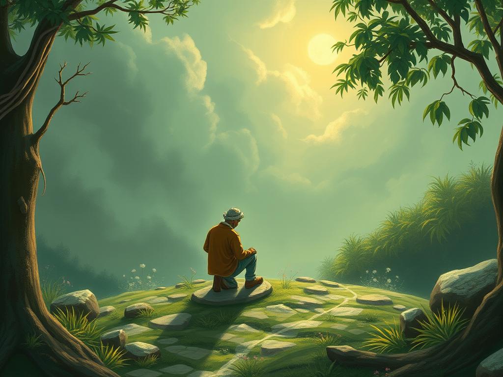Create A Pixel Art Illustration Featuring Two Simple And Abstract