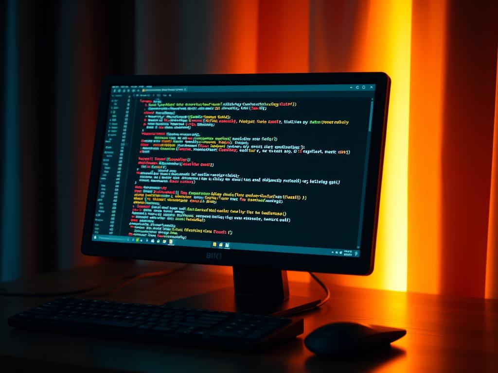 Computador Com Códigos JavaScript