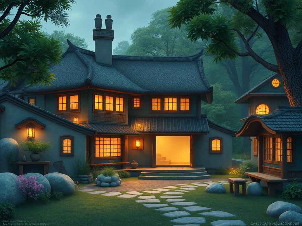 Cinematic Gameplay Trailer Screenshot Hybrid Style Between Studio