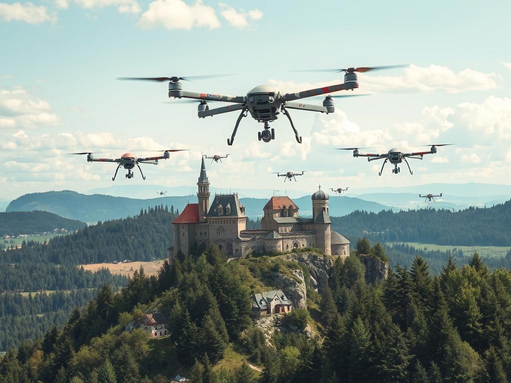 1 Weltkrieg Mit Grünen Himmel
