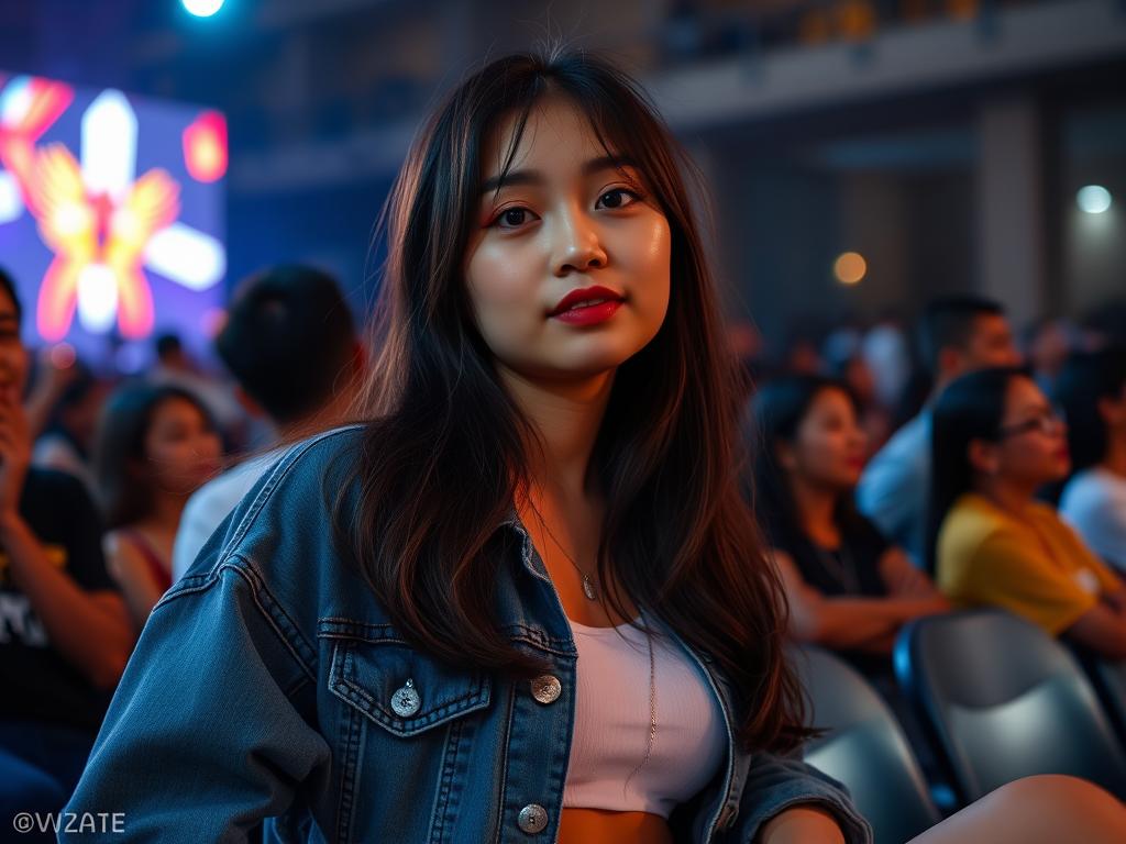 Gambar Perempuan Nampak Puting