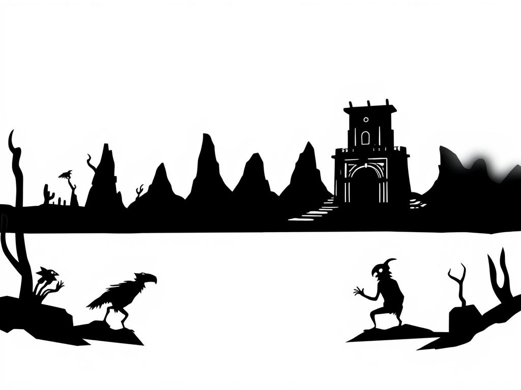 The Image Should Appears To Be Related To Inwards Tracing Letters
