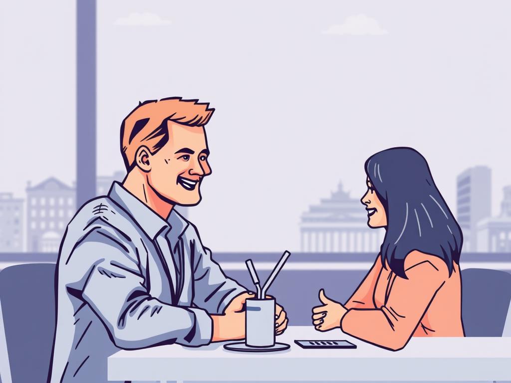 Bitte Mache Ein Comic Bild Mit Einem Idioten