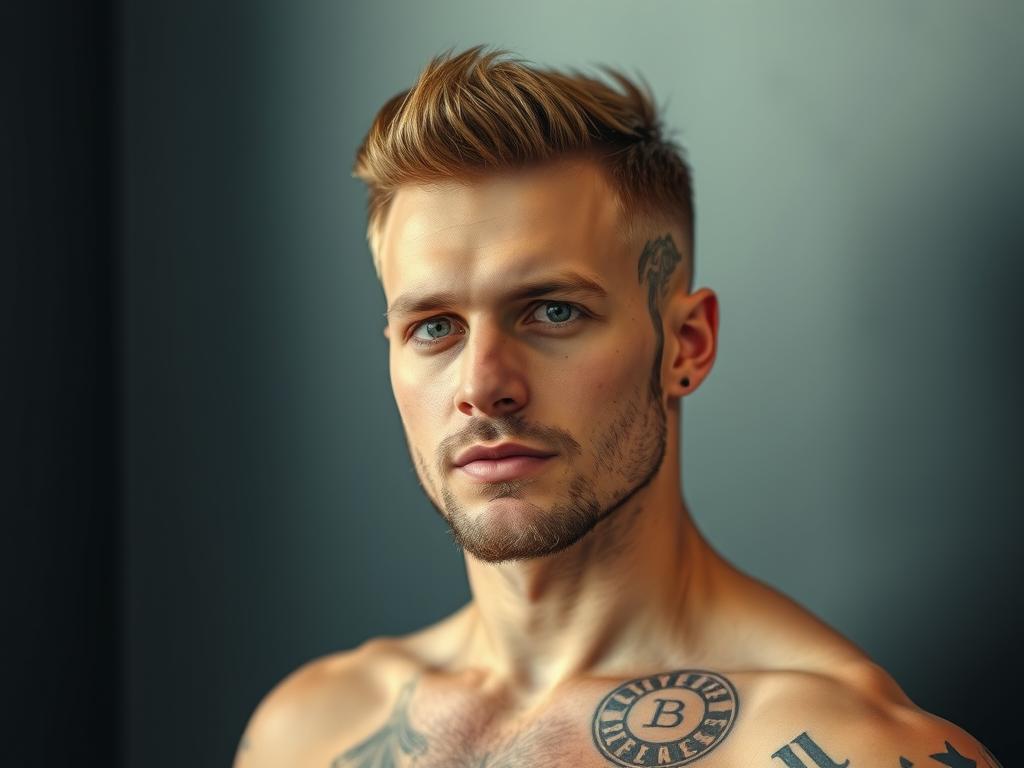 Ein Mann Feiert Geburstag Mit Ihrer Familie