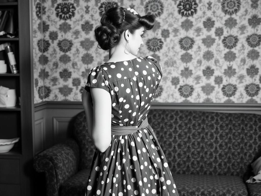 A Beautiful Woman In A Delicate Half-dress Dances With One Foot