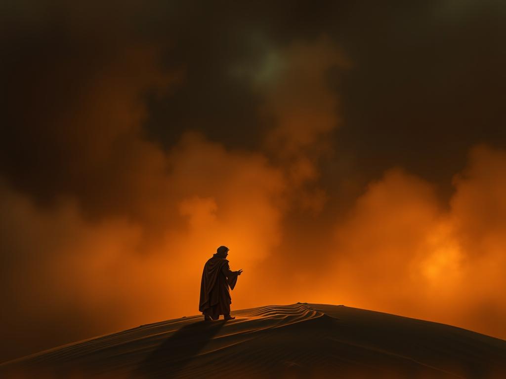 صورة رجل يشتري من السوق ويرتدي زيا