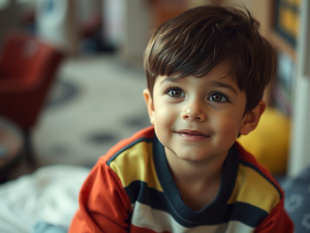Boy In Classroom