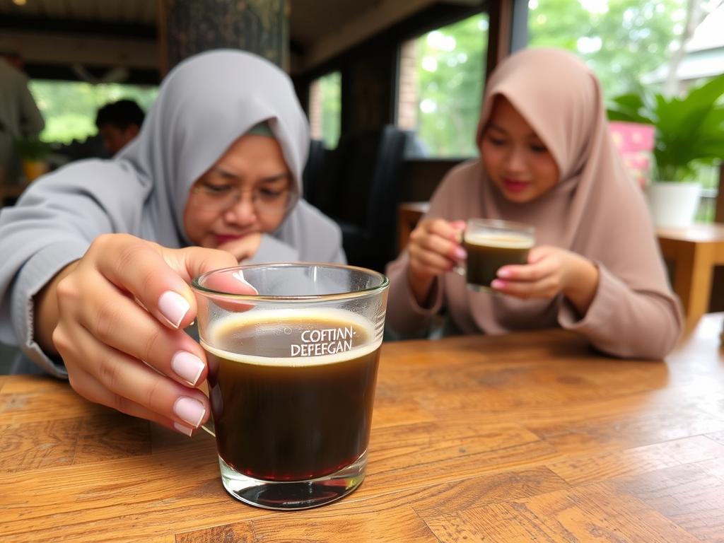 Di Sebuah Padang Luas Saat Matahari Hampir Tenggelam Seseorang