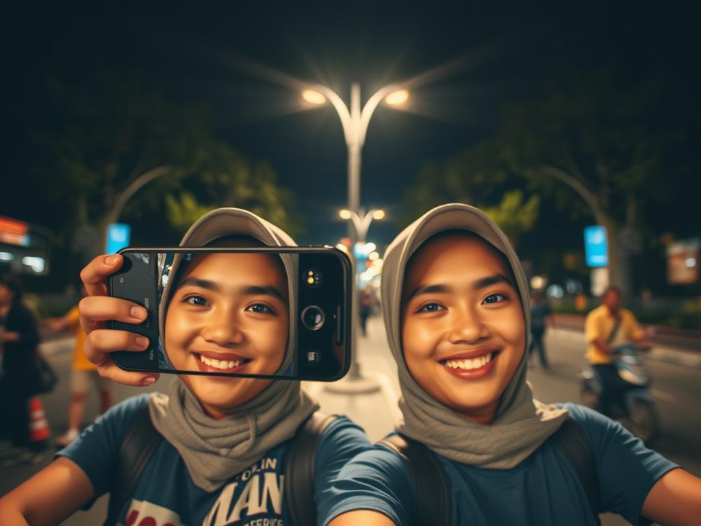 Gambar Perempuan Nampak Puting