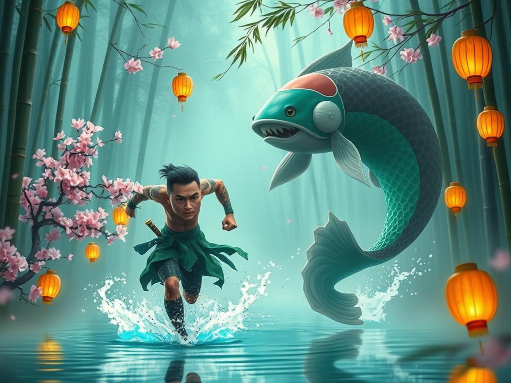 Ein Liebespaar Von 2 Elden Ring Charakteren Samurai