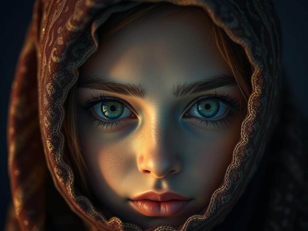 Commercial Fantasy Painting In Art Gallery In The Style Of Detailed