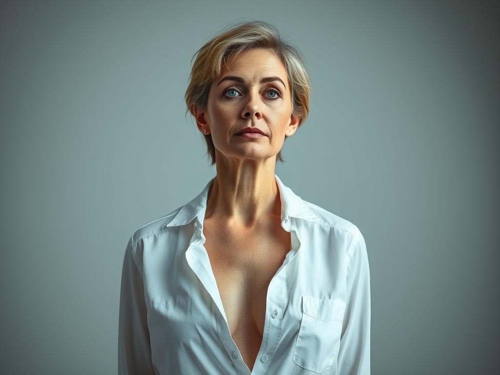 A Cute Woman Standing