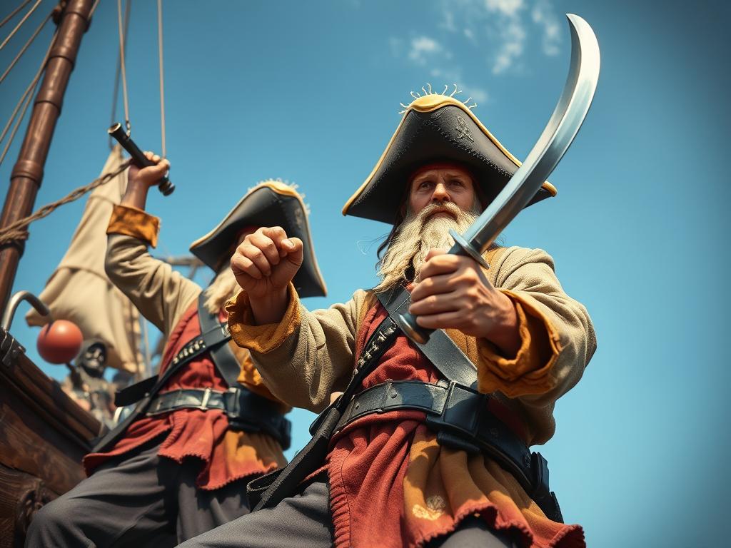 Cartoonish Number 1 Character On A White Background Mysterious