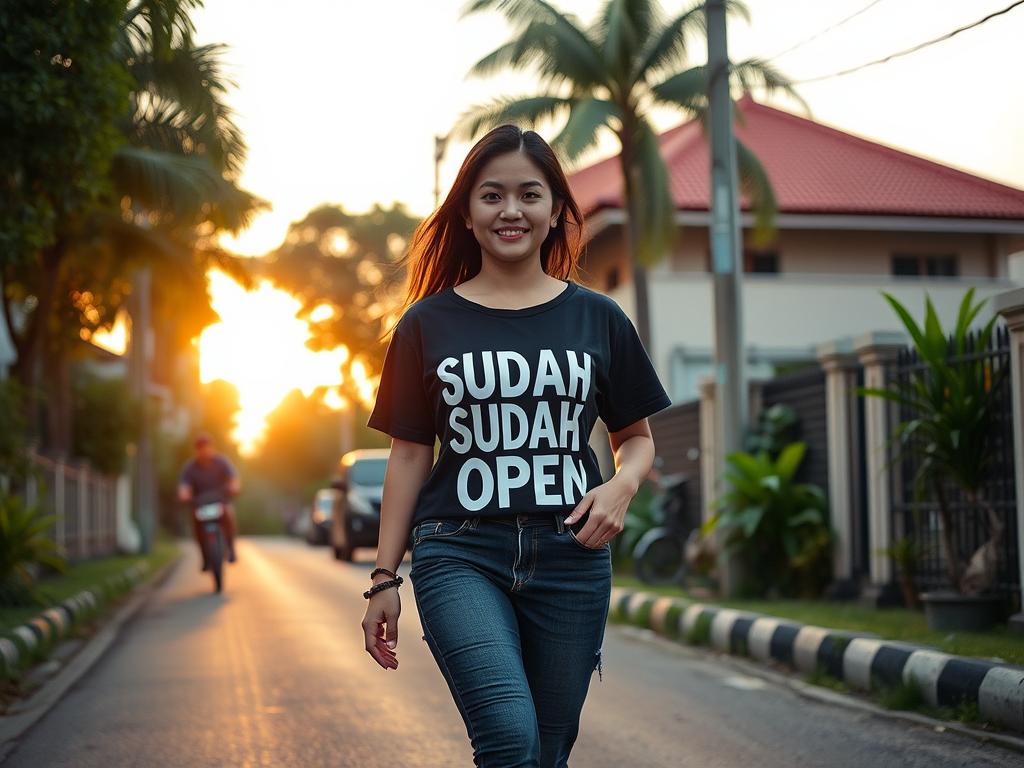 YA Seorang Wanita Muda Keturunan Tionghoa Mengenakan Kacama
