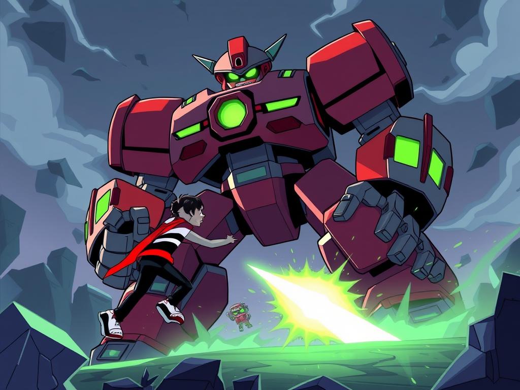(Anime) Under A Radiant Midday Sun Five Friends—a Daring Explorer