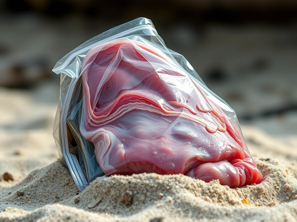 A Longitudinal Section Of A Kidney With A Tough Protective Outer