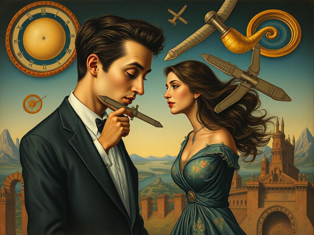 In The Style Of Salvador Dali   To Me That Feel The Like Thy