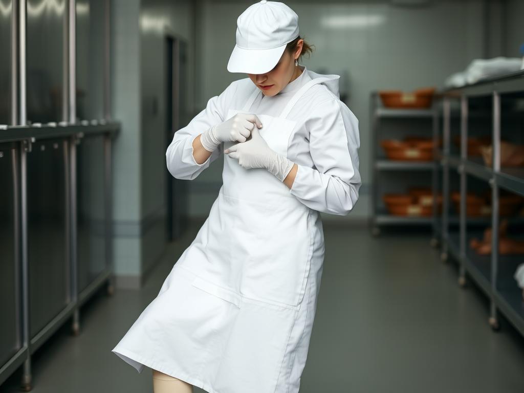 A Handsome Young Vet In Modern Royal Outfit Gently Holding A