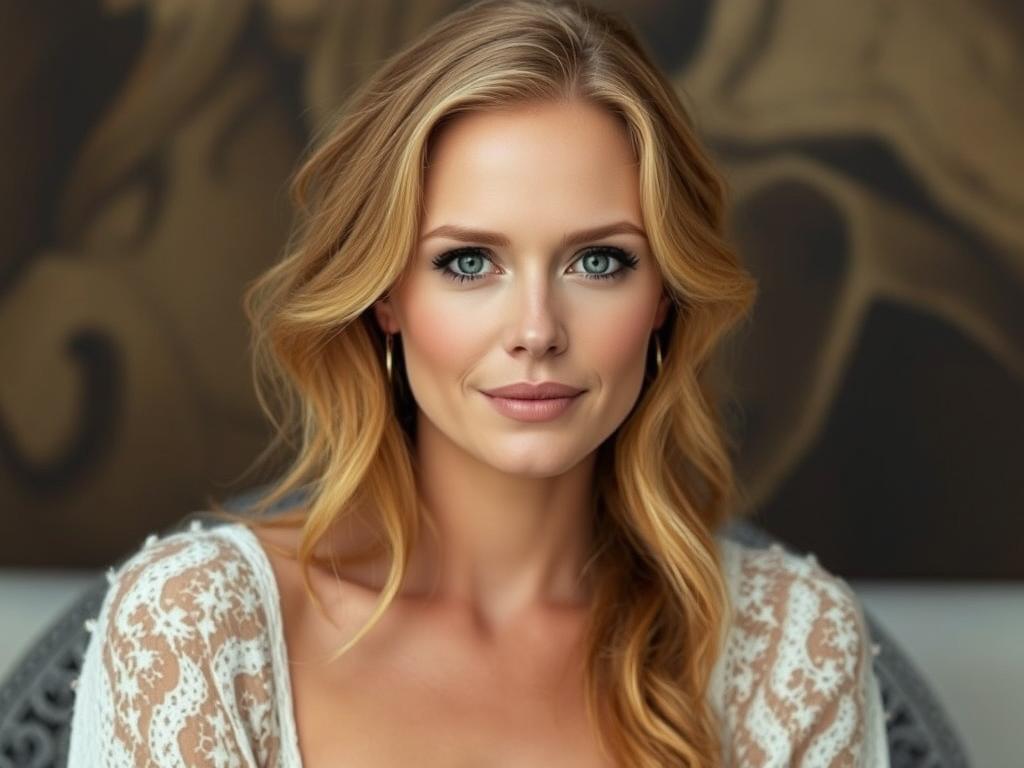 A Realistic Cosplay Photo Of A Young Woman Dressed As Wriothesley