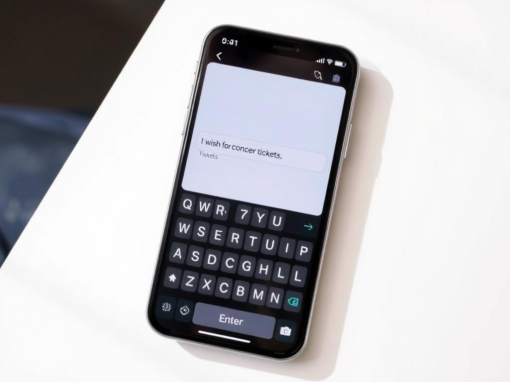 A Phone Scrren POPPING 333 FROM DOWN TO UP LIKR VIDEO