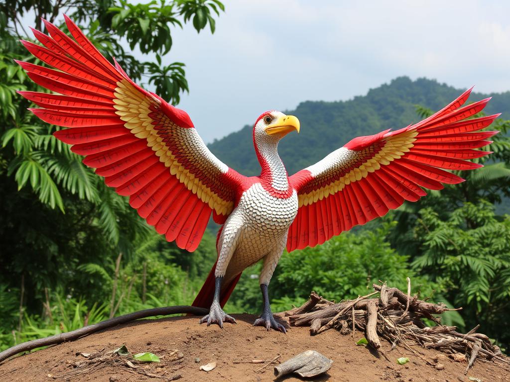 Naga Berkepala Api