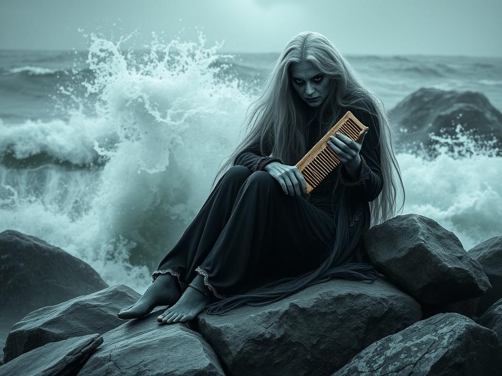 “Create An Image Of A Person Standing At The Edge Of A Vast