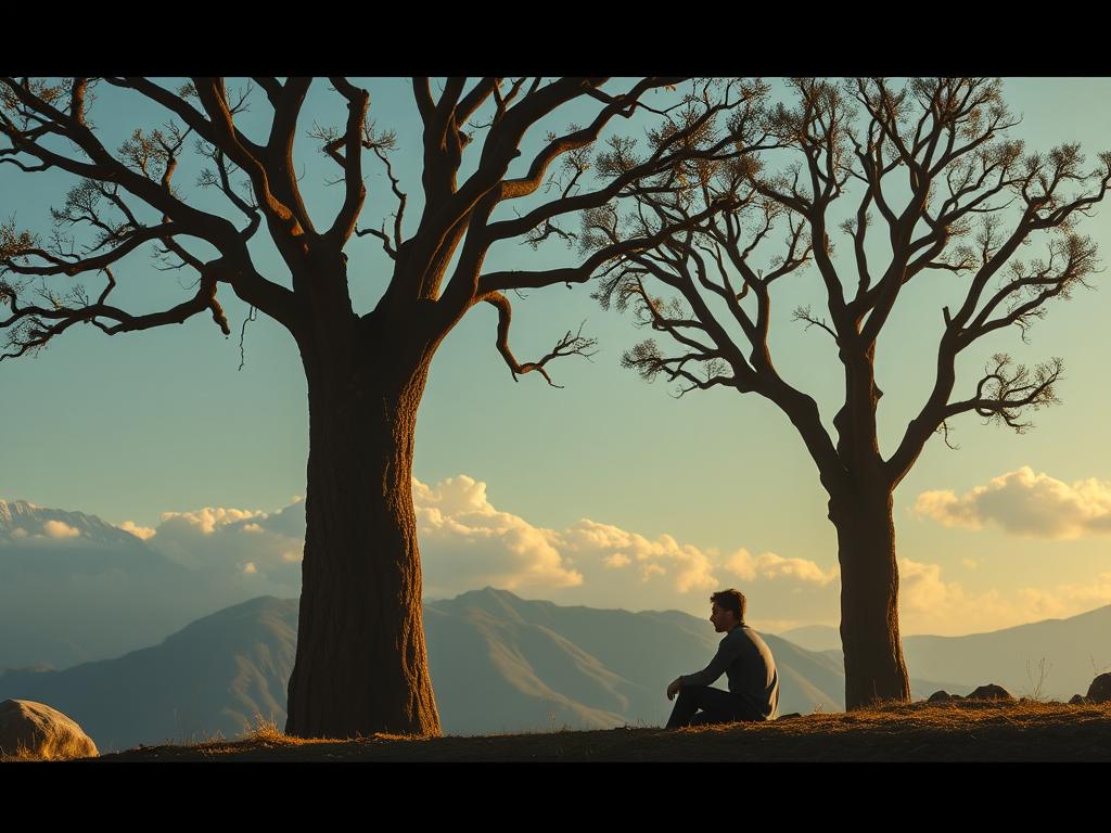 A Satirical Yet Symbolic Digital Artwork Depicting A Traditional