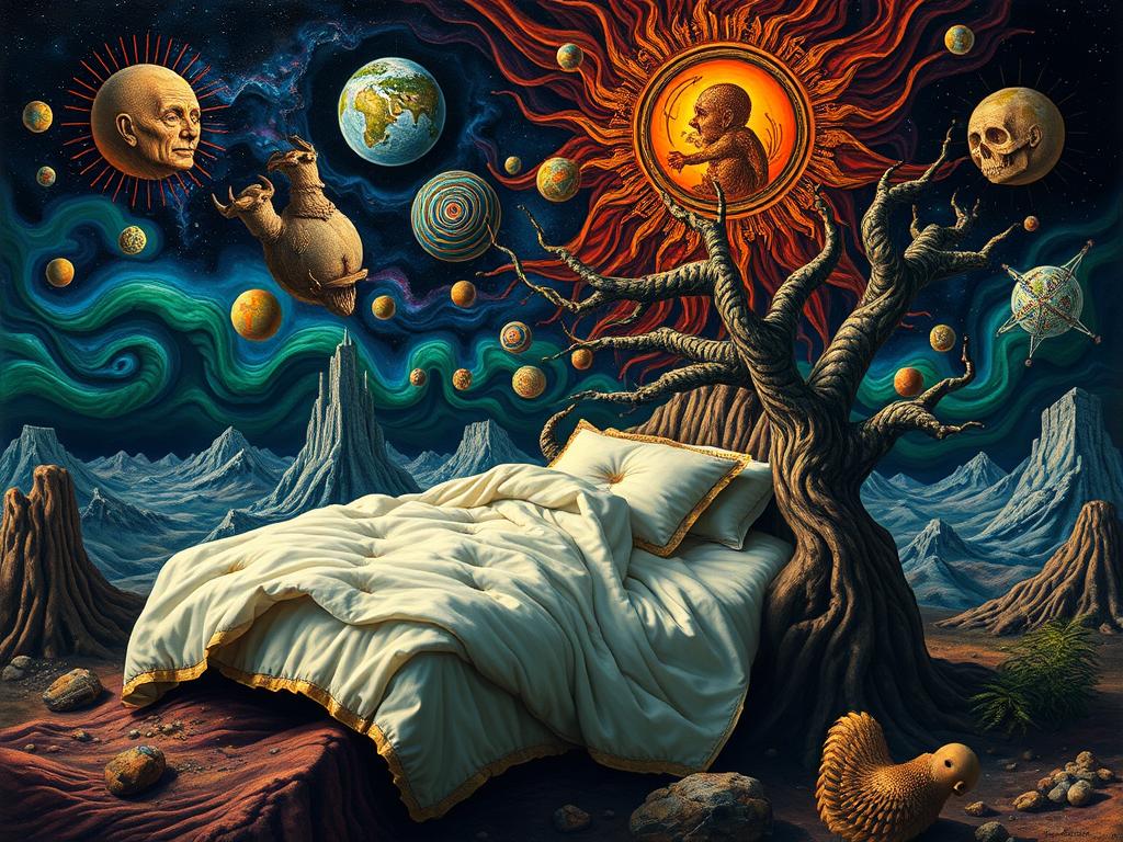 Knowing She Could Not Wait For The Morning She Changed Her Finery
