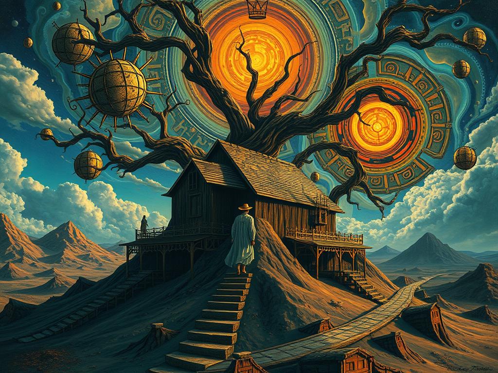 Ultra-surreal Underwater Mystical World Shaped By Golden Ratio