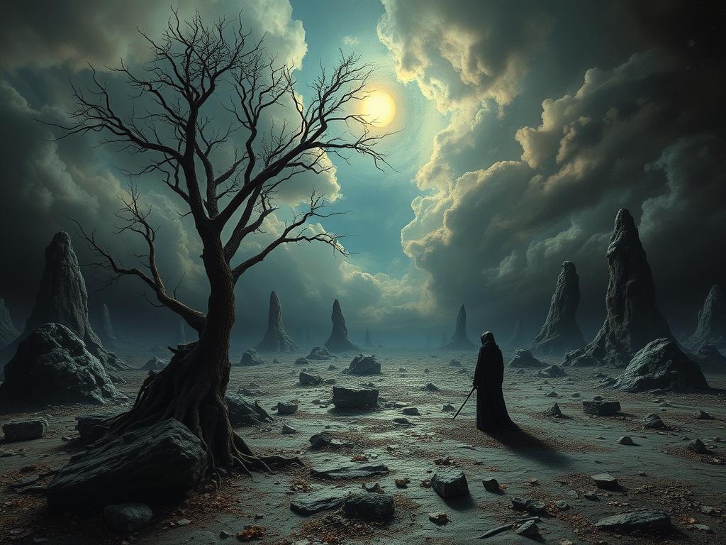 Design A Surreal Abstract-cinematic Profile Picture (98×98