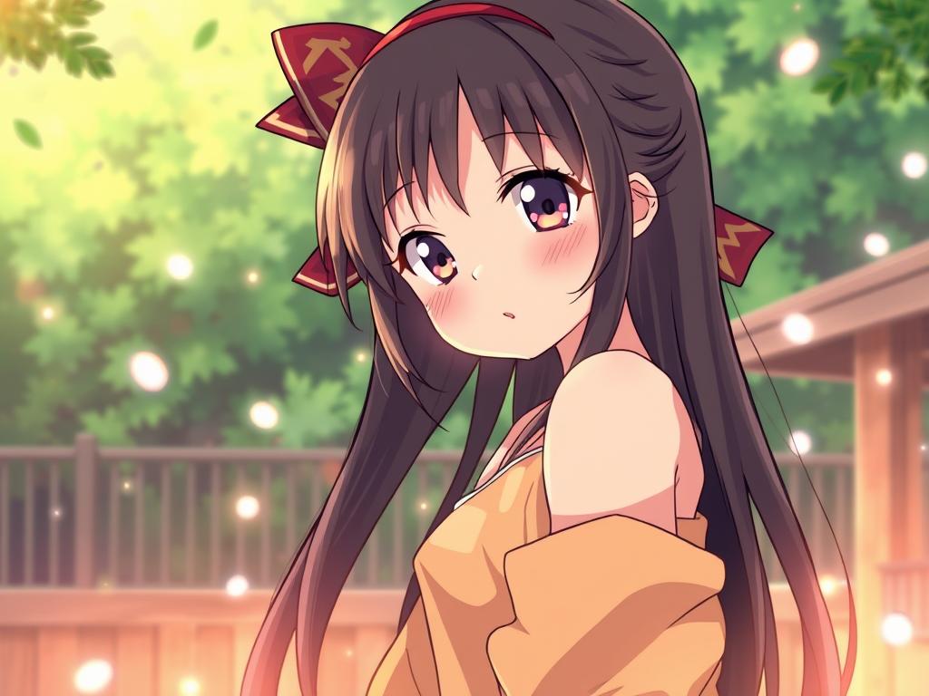 Make Me A Pink Haired Anime Girl With Blue Eyes