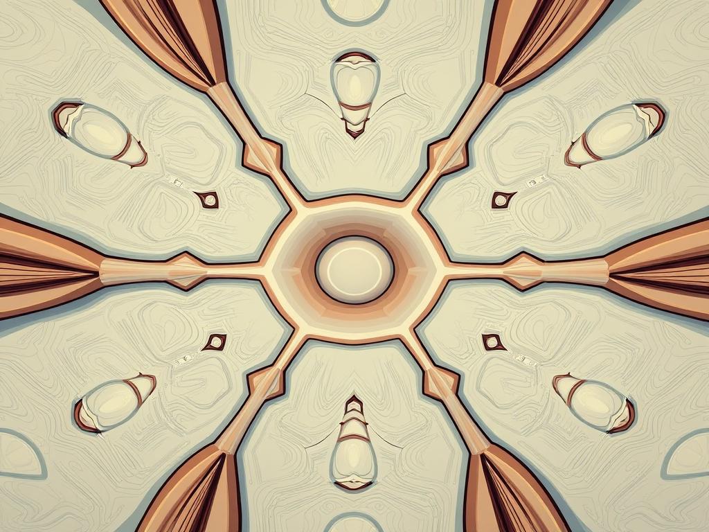 Number 6 In Cartoon Style Twisted Spiral Shape Slightly Mischievous