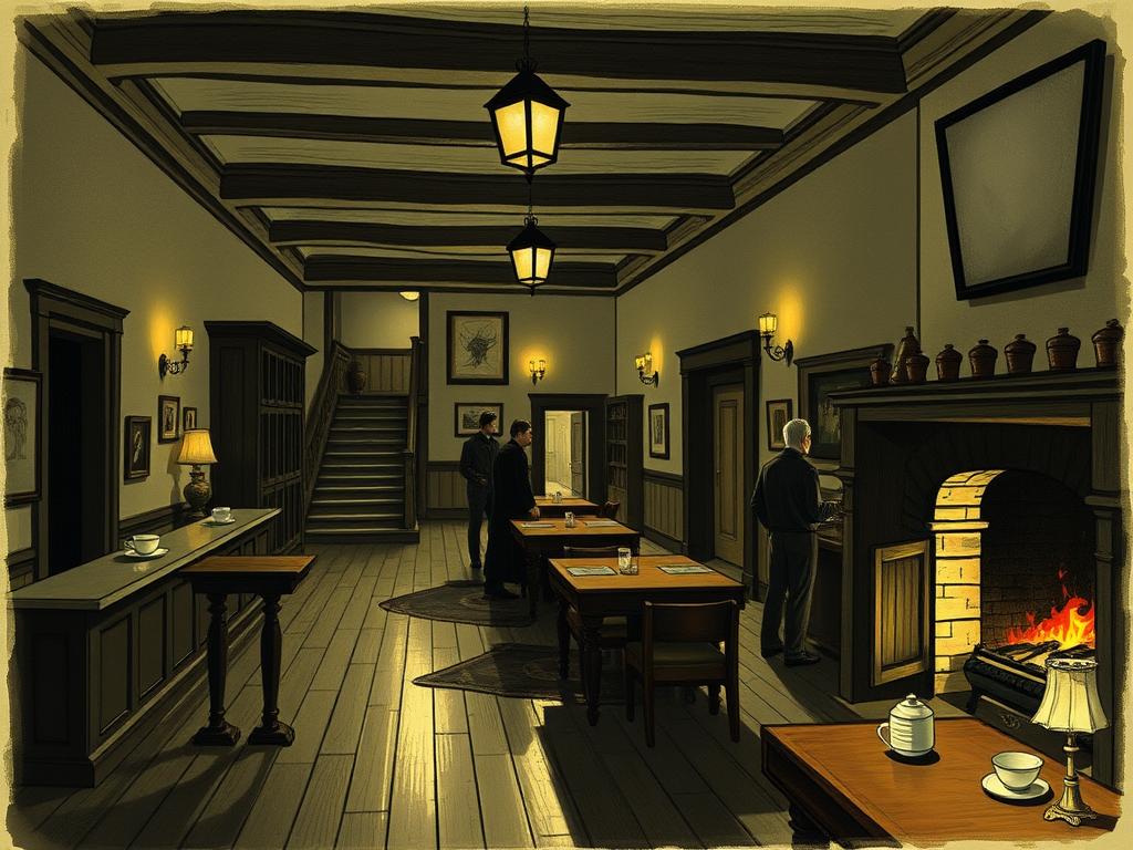 “A Single Candle Burning Steadily In A Dark Room Surrounded
