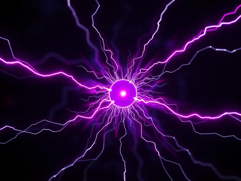 Two Human-like Energy Beings Reflect One Another Across A Calm