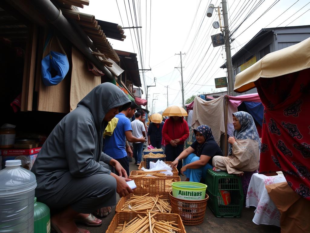 Orang Hytam Makan Sosis Lumer Keju