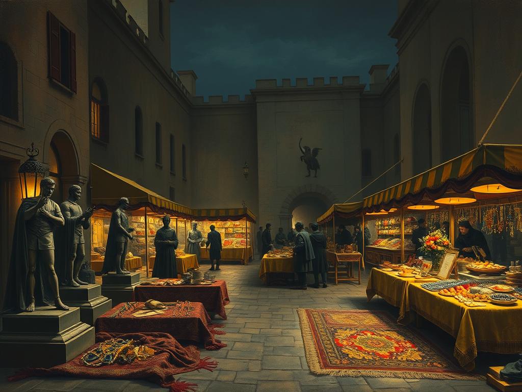 Helena Mattsson Standing In Courtyard Of Mansion