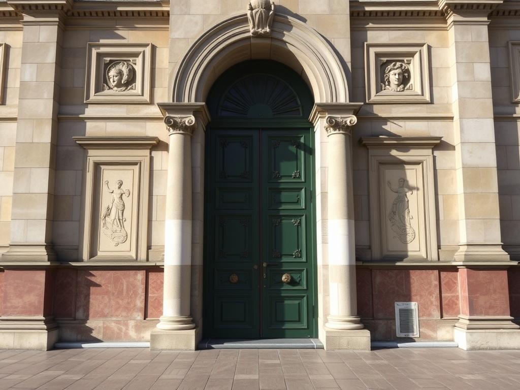 Une Femme Et Un Homme Se Regardent Au Mide D'une Rue